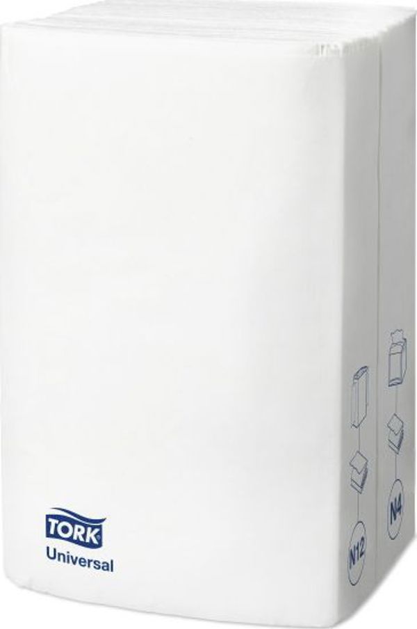 Tork Xpressnap Λευκές Χαρτοπετσέτες Διανομής, 1-Ply, Οικονομικές, 1000 Τεμάχια