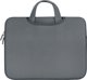 Τσάντα Laptop Hurtel Έως 14'' από Νεοπρένιο, Αδιάβροχη Θήκη Μεταφοράς με Φερμουάρ, Γκρι