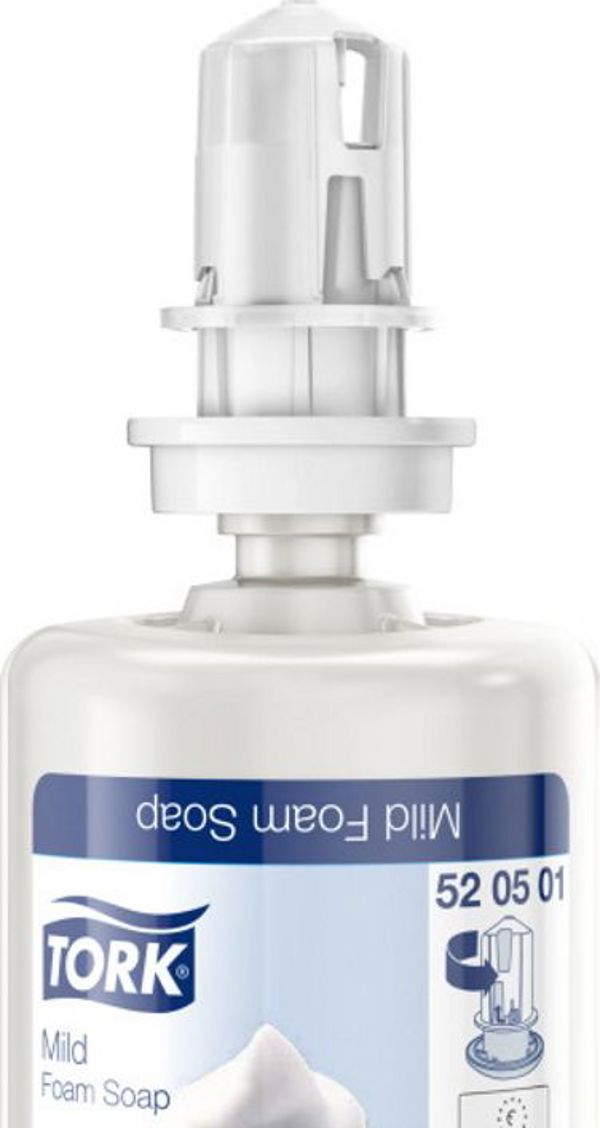 Tork Αφρώδες Σαπούνι Χεριών 520501, 1lt, Αρωματικό, 6τμχ