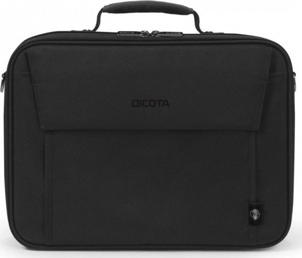 Dicota Eco Multi Base 15.6" Τσάντα Laptop από Ανακυκλωμένο PET - Γκρι