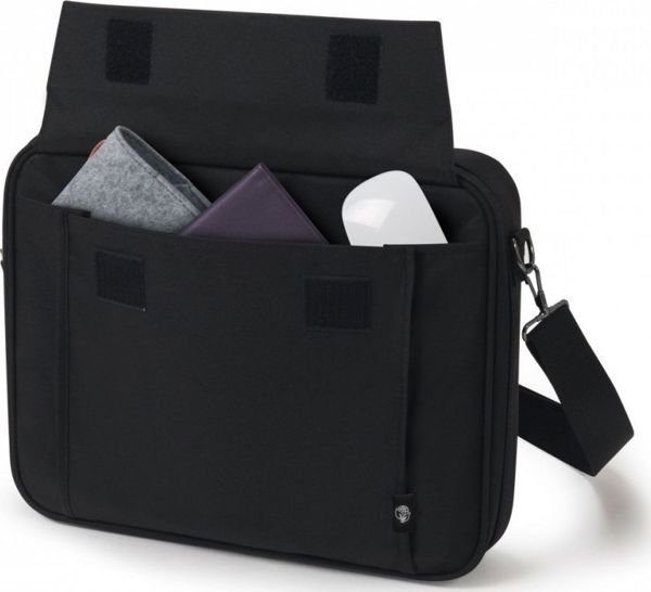 Dicota Eco Multi Base 15.6" Τσάντα Laptop από Ανακυκλωμένο PET - Γκρι