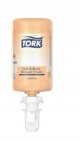 Tork Πολυτελές Τζελ Ντους 3 σε 1 για Μαλλιά και Σώμα, Σύστημα S4, 1L
