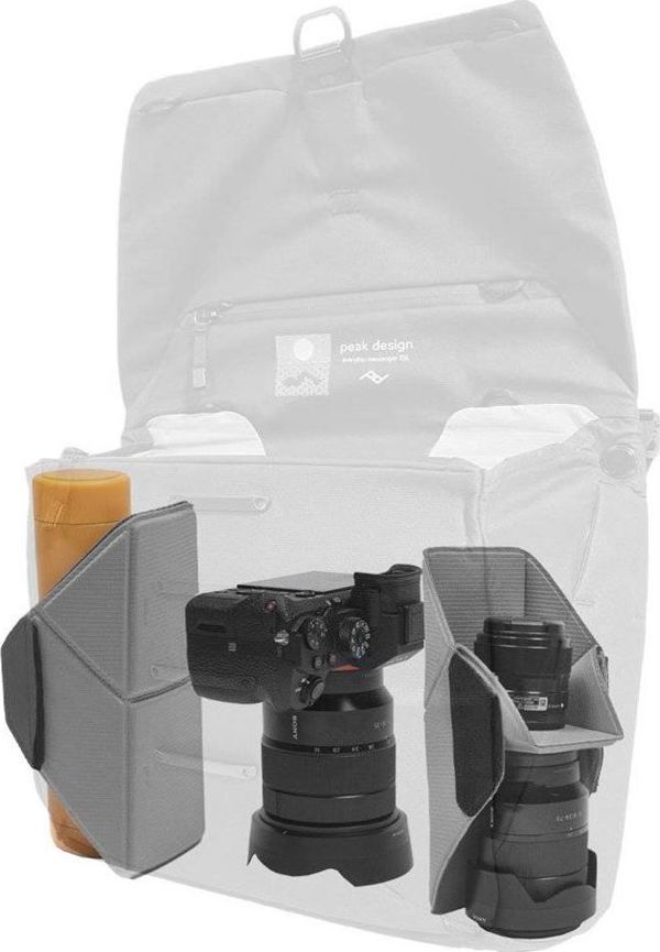 Τσάντα Peak Design Φωτογραφική τσάντα Peak Design Everyday Messenger 13L - Γκρι - EDLv2