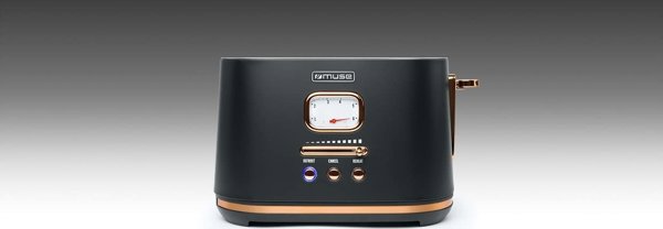 Φρυγανιέρα Muse MS-130BC 1000W 2 Θέσεων