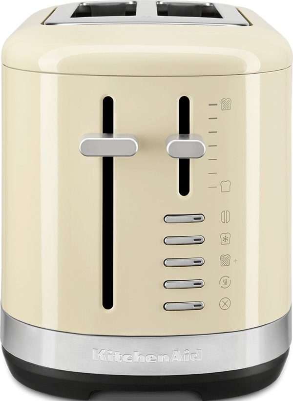 Φρυγανιέρα KitchenAid 5KMT2109EAC 2 Θέσεων 980W, Κρεμ, Ανοξείδωτο Ατσάλι