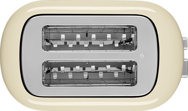 Φρυγανιέρα KitchenAid 5KMT2109EAC 2 Θέσεων 980W, Κρεμ, Ανοξείδωτο Ατσάλι