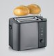 Φρυγανιέρα Severin AT 9573, 2 Θέσεων, 800W, Ανθρακί/Μαύρο