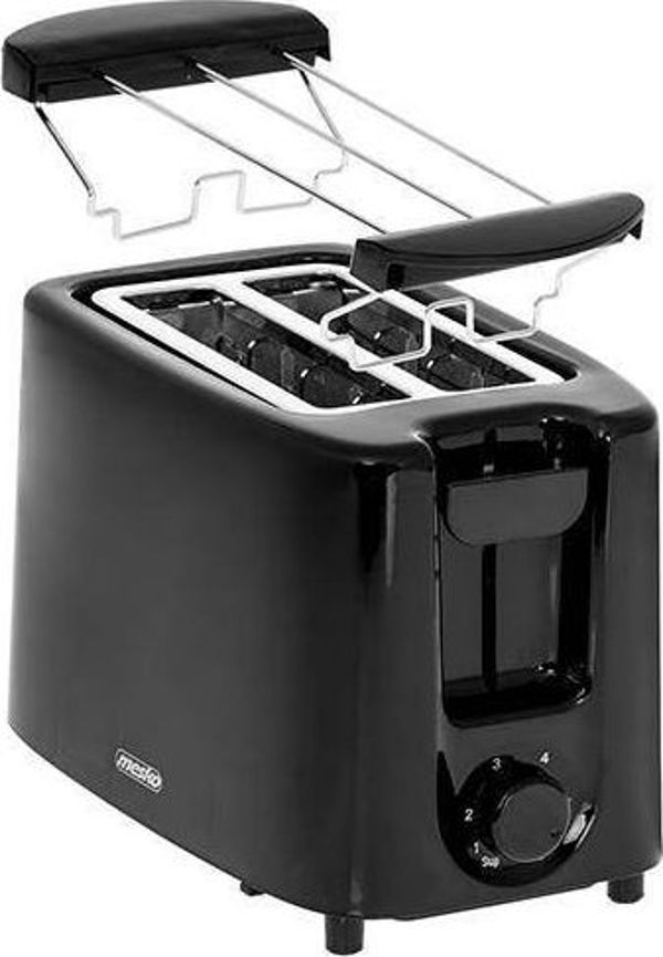 Φρυγανιέρα Mesko MS 3220 900W για 2 Φέτες Ψωμί με Ρυθμιζόμενο Επίπεδο Ψησίματος και Δίσκο για Ψίχουλα
