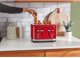 KitchenAid 5KMT4109EER Φρυγανιέρα 4 Θέσεων 1640W, Κόκκινη, από Ανοξείδωτο Ατσάλι