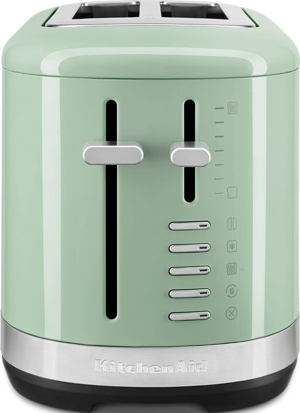 KitchenAid 5KMT2109EPT Φρυγανιέρα 2 Θέσεων 980W - Μαύρο / Πράσινο / Ανοξείδωτο Ατσάλι