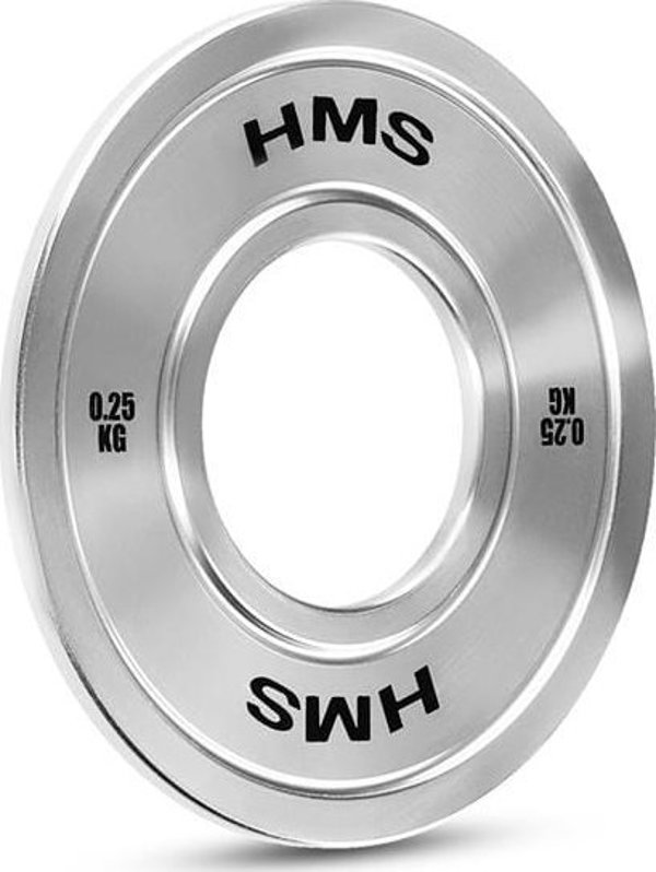TOS02 TALERZ OLIMPIJSKI STALOWY KALIBROWANY 0.25 KG HMS