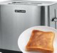 Φρυγανιέρα Muse MS-115BS 2 Θέσεων, Inox/Μαύρο