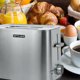 Φρυγανιέρα Muse MS-115BS 2 Θέσεων, Inox/Μαύρο