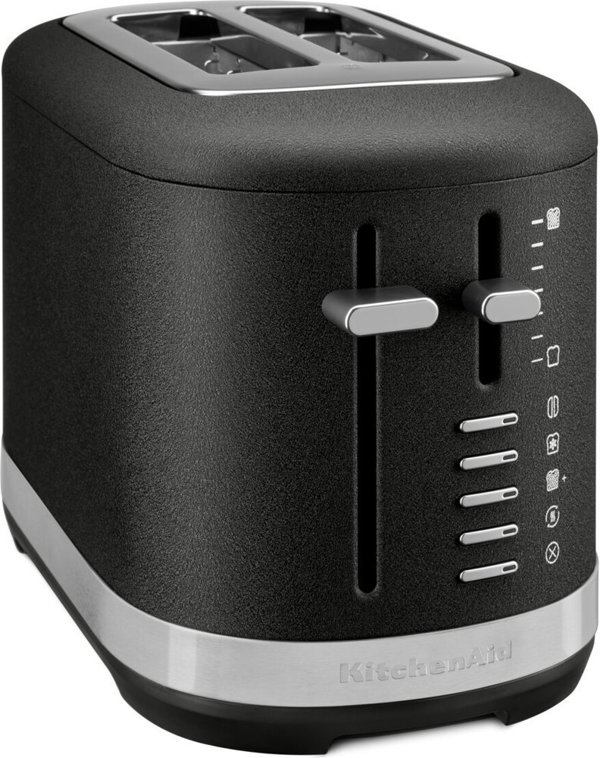 Φρυγανιέρα KitchenAid 5KMT2115 2 Θέσεων 980W, Μαύρη, Ανοξείδωτο Ατσάλι