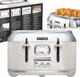Φρυγανιέρα Muse MS-131SC 1800W, 4 Θέσεων, Ανοξείδωτη