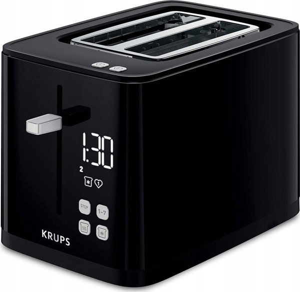 Toster Krups Krups toaster KH6418 black - Smartn Light
