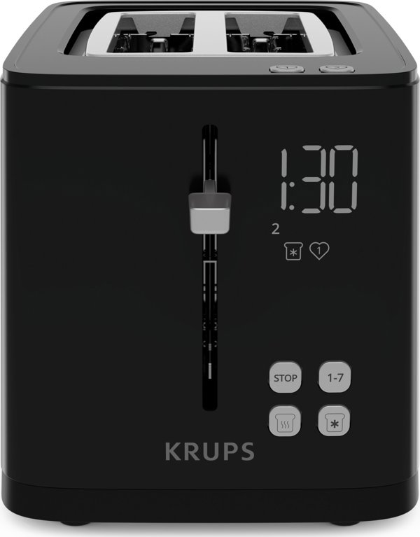 Toster Krups Krups toaster KH6418 black - Smartn Light