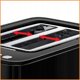 Toster Krups Krups toaster KH6418 black - Smartn Light