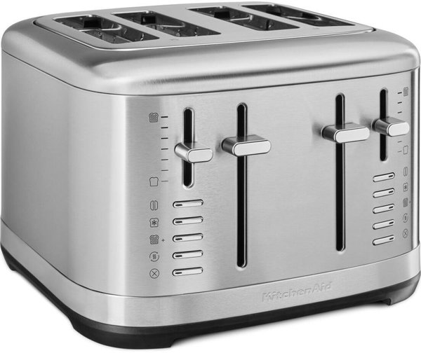 Φρυγανιέρα KitchenAid 5KMT420 4 Θέσεων 1640W, Ανοξείδωτο Ατσάλι