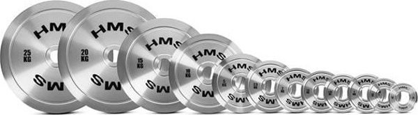 TOS05 TALERZ OLIMPIJSKI STALOWY KALIBROWANY 0.5 KG HMS