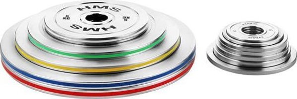 TOS05 TALERZ OLIMPIJSKI STALOWY KALIBROWANY 0.5 KG HMS
