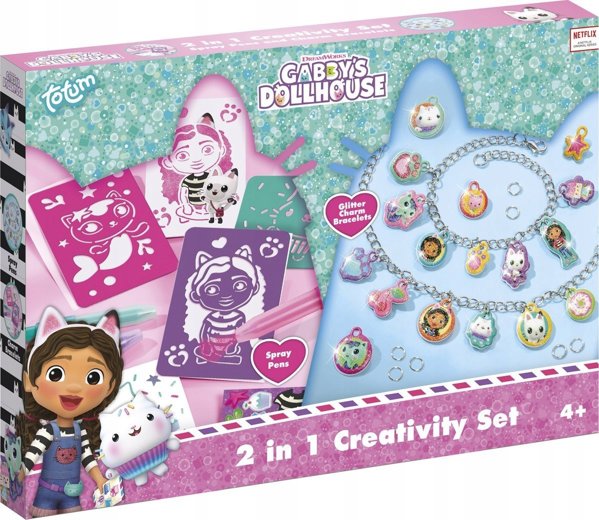 Totum GABBY'S DOLLHOUSE Diamond Painting Diary, 420502