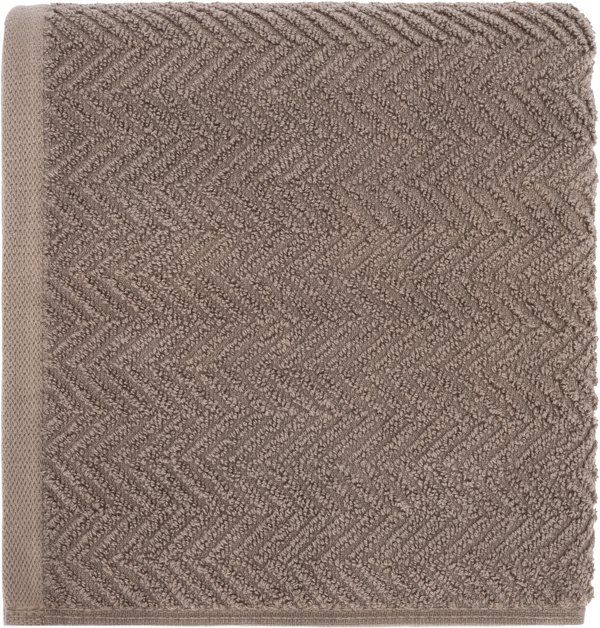 TOWEL VISBY 550 GSM 50X90CM BROWN