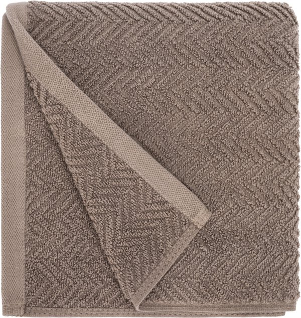 TOWEL VISBY 550 GSM 50X90CM BROWN
