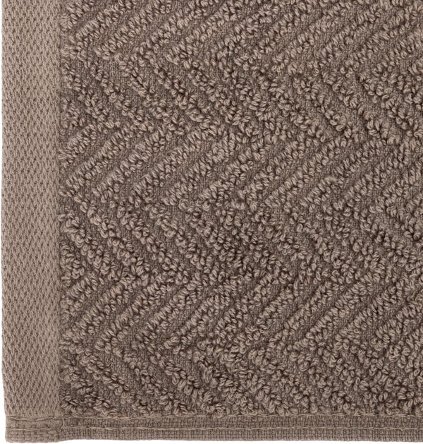 TOWEL VISBY 550 GSM 50X90CM BROWN