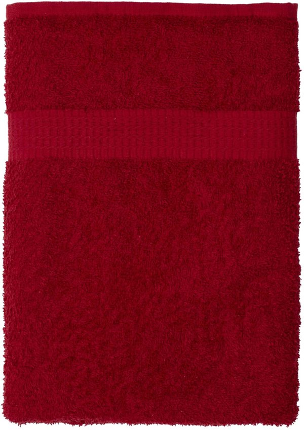 TOWEL TERRY 400 GSM 743 RED 70X140