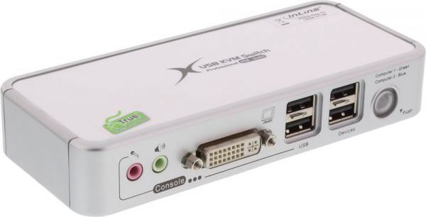 InLine Διακόπτες KVM (61602C) - Morelenet