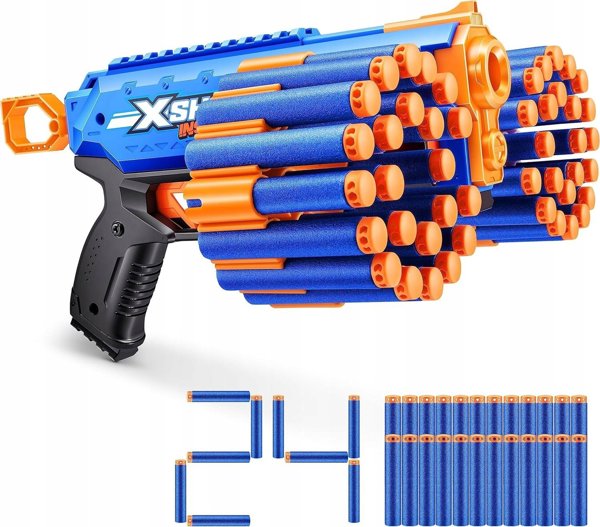 X-Shot Toy Gun Manic Insanity - Παιχνίδι Όπλο με Εκτοξευτή Βελών 36603