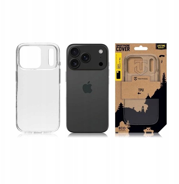 "TPU Cover iPhone 17 Pro" Transparent 57983126692 (8596311284618)