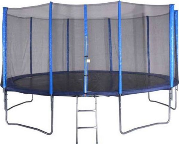 Τραμπολίνο κήπου Spartan S992 με εξωτερικό δίχτυ 16 FT 487 cm