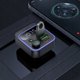 Transmiter samochodowy bluetooth Hoco QC3.0 PD 20W E85 czarny