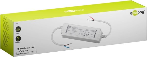 Transformator do LED 24 V (DC) (DC), 100 W, IP67