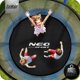 Neo-Sport Τραμπολίνο Κήπου NS-06W181 με Εσωτερικό Δίχτυ Ασφαλείας & Σκάλα, 183 cm (6 FT)