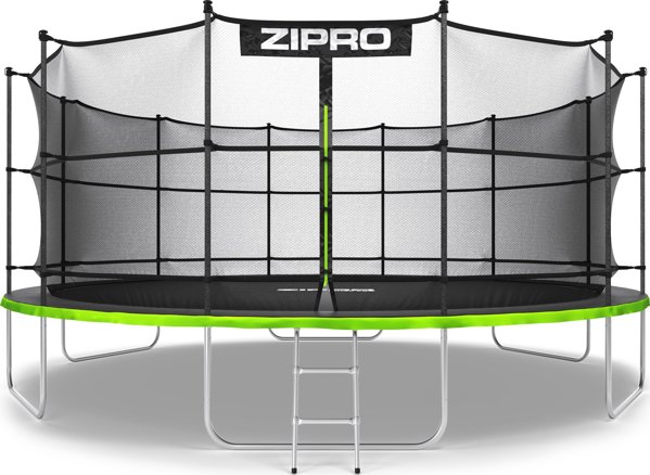 Τραμπολίνο κήπου Zipro Jump Pro με εσωτερικό δίχτυ 16FT 496cm + στρώμα ακριβείας