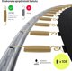 Τραμπολίνο κήπου Zipro Jump Pro με εσωτερικό δίχτυ 16FT 496cm + στρώμα ακριβείας