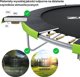 Τραμπολίνο κήπου Zipro Jump Pro με εσωτερικό δίχτυ 16FT 496cm + στρώμα ακριβείας