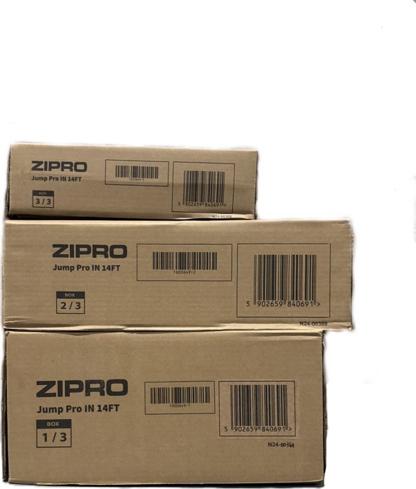 Τραμπολίνο κήπου Zipro Jump Pro με εσωτερικό δίχτυ 14FT 435cm