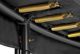 Salta Premium Black Edition Τραμπολίνο Κήπου με Εσωτερικό Δίχτυ, 8 FT (251 cm), Μαύρο