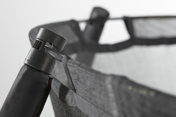 Salta Premium Black Edition Τραμπολίνο Κήπου με Εσωτερικό Δίχτυ, 8 FT (251 cm), Μαύρο