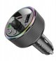 Transmiter samochodowy bluetooth Hoco 2 x USB A + USB C QC3.0 PD 30W E82 czarny