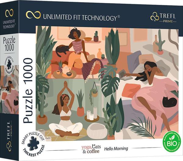 Trefl Παζλ 1000 Hello Morning Unlimited Fit Technology