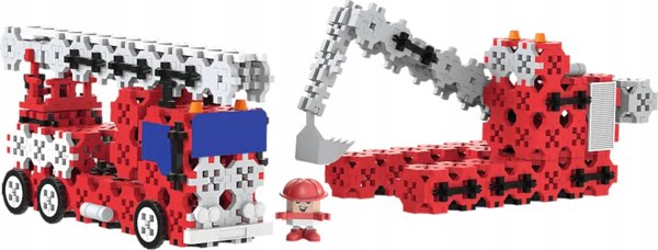 TREFL τουβλάκια Connect Πυροσβεστική/Εκσκαφέας M 61972
