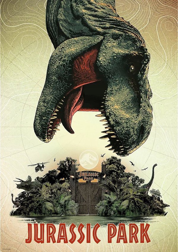 Παζλ Trefl Premium Plus Quality Jurassic World 1000 Κομμάτια
