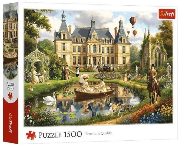 Trefl Puzzle 1500 κομμάτια Παλάτι δίπλα στο νερό TREFL