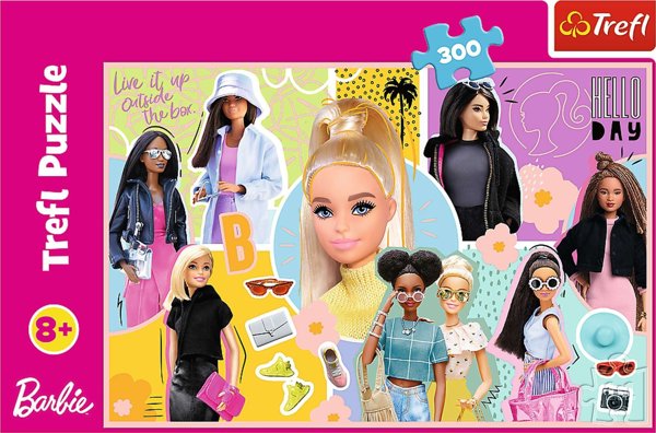 Παζλ Trefl Barbie 300 Κομμάτια, 60x40 cm