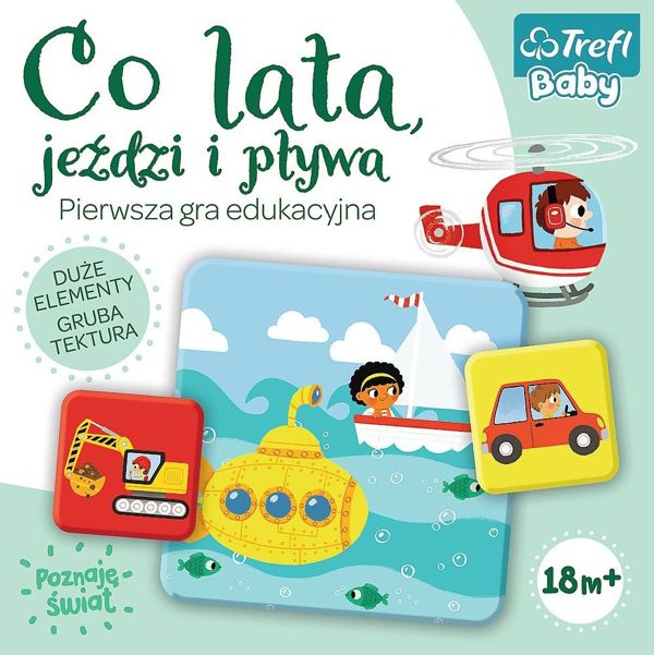 Η Trefl Co lata, jezdzi i plywa gra 02060 Trefl
